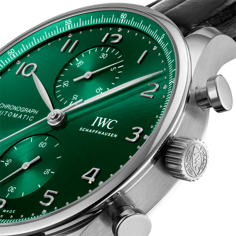 IWC PORTUGIESER CRONÓGRAFO GREEN