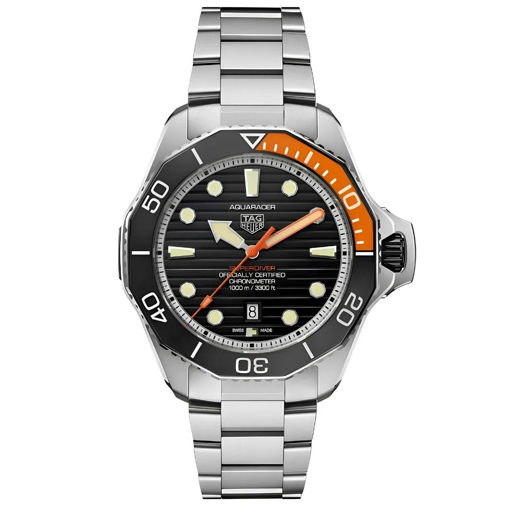 TAG Heuer Aquaracer Professional 1000 Superdiver Automatique Date Cadran Noir 45 mm