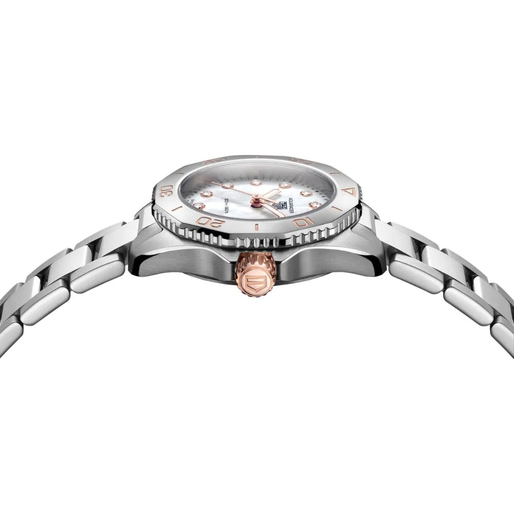 TAG heuer Aquaracer Professional 200 White Mother of Pearl Dial 30mm