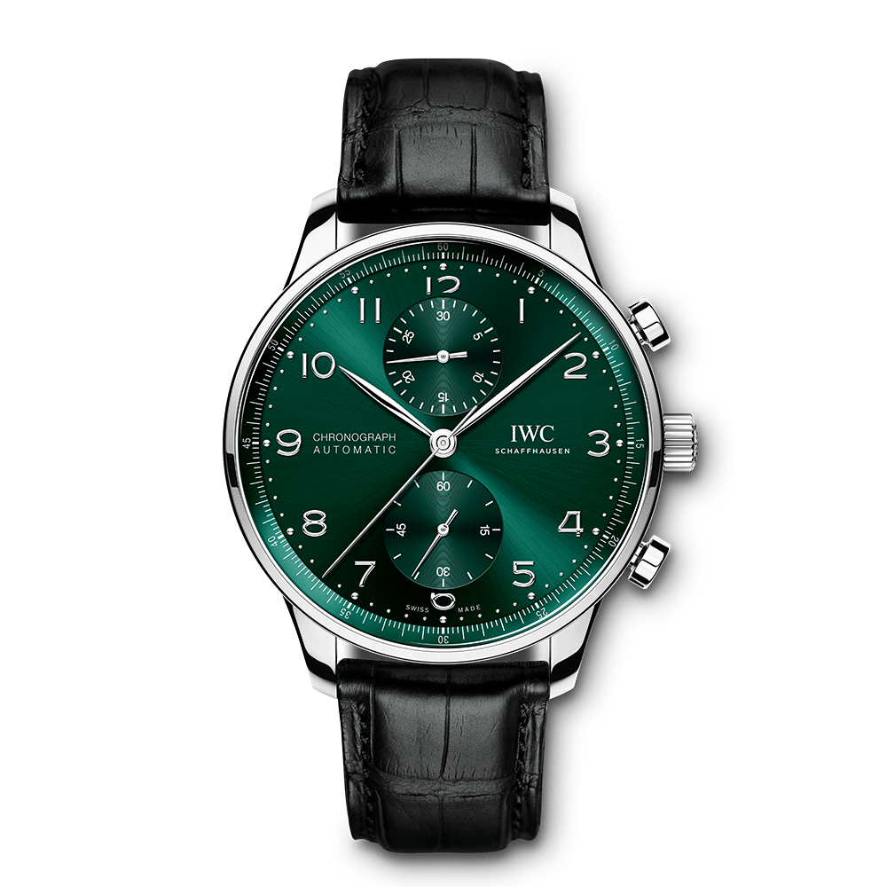 IWC  PORTUGIESER CRONÓGRAFO GREEN