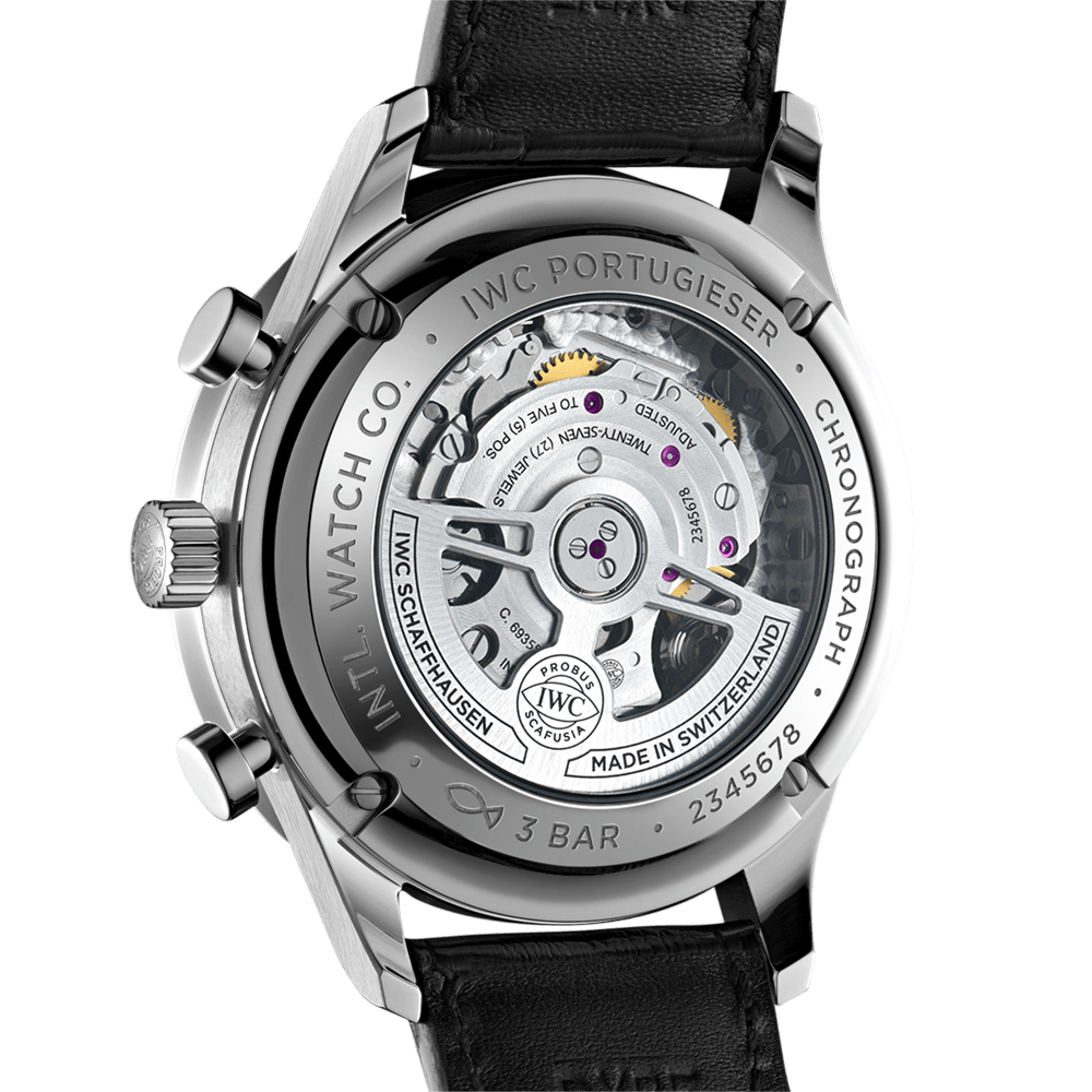 IWC PORTUGIESER CRONÓGRAFO BLACK