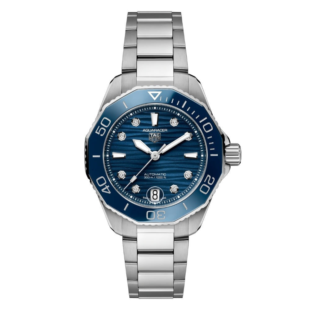 TAG heuer Aquarecer Professional 300 Automatic Date Blue Dial 36mm