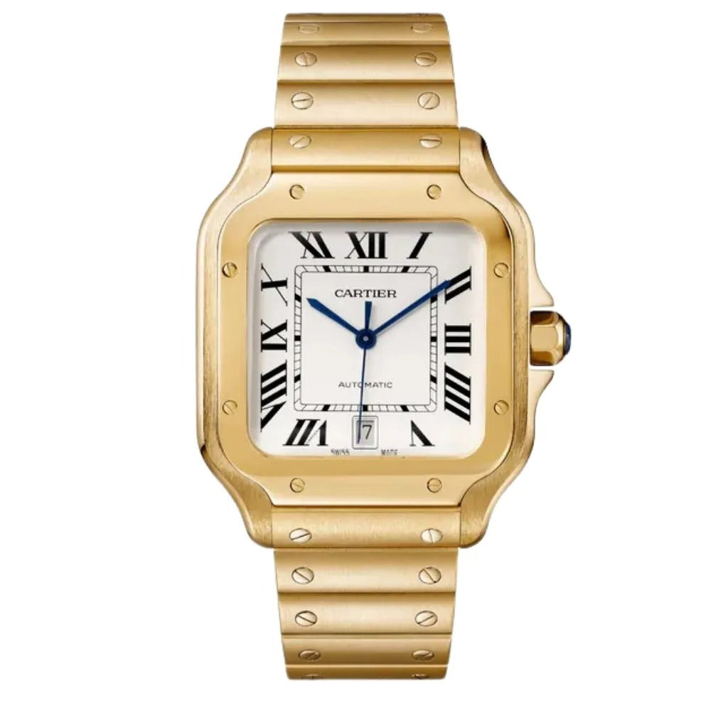 Cartier Santos Gold